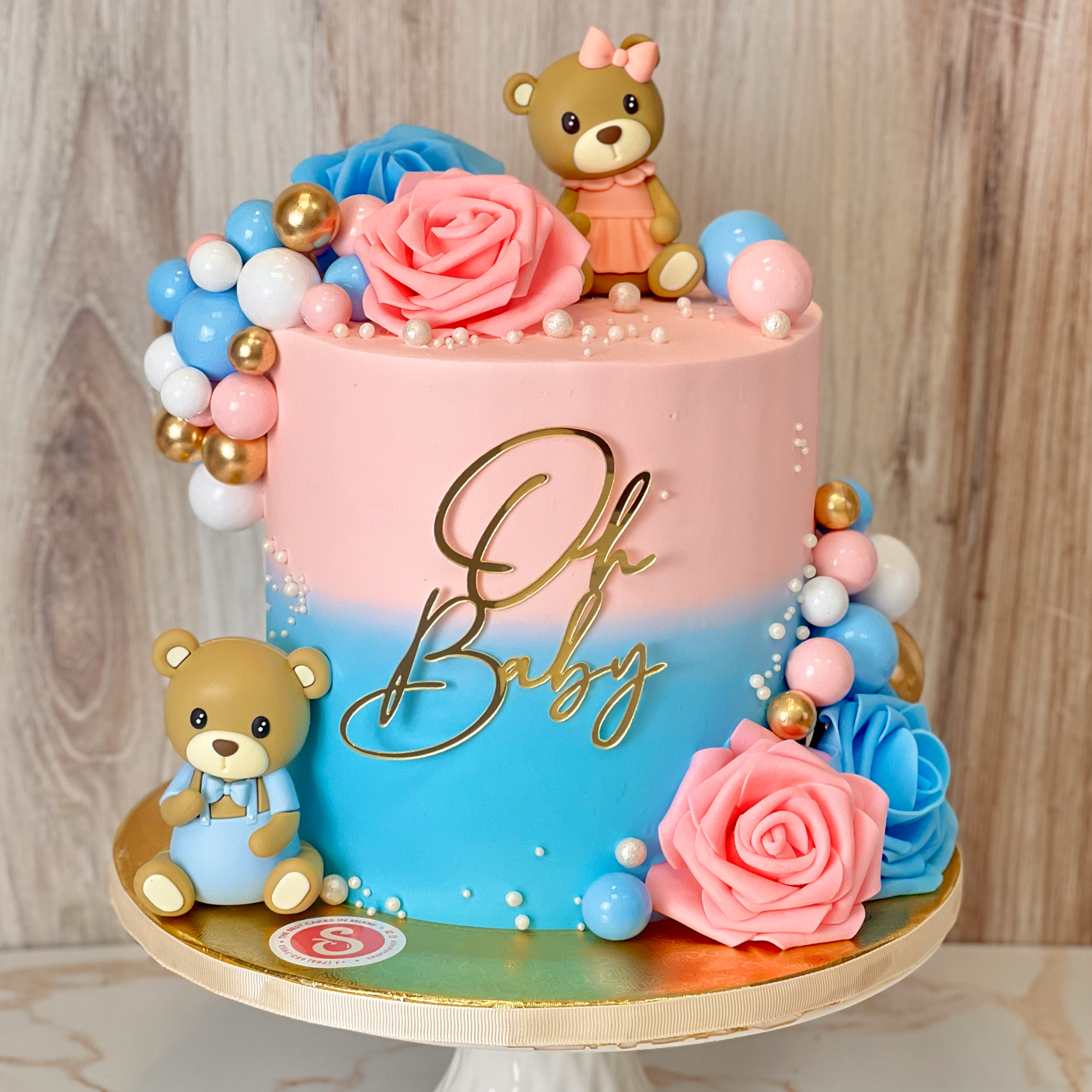 Oh Baby - Bear Cake
