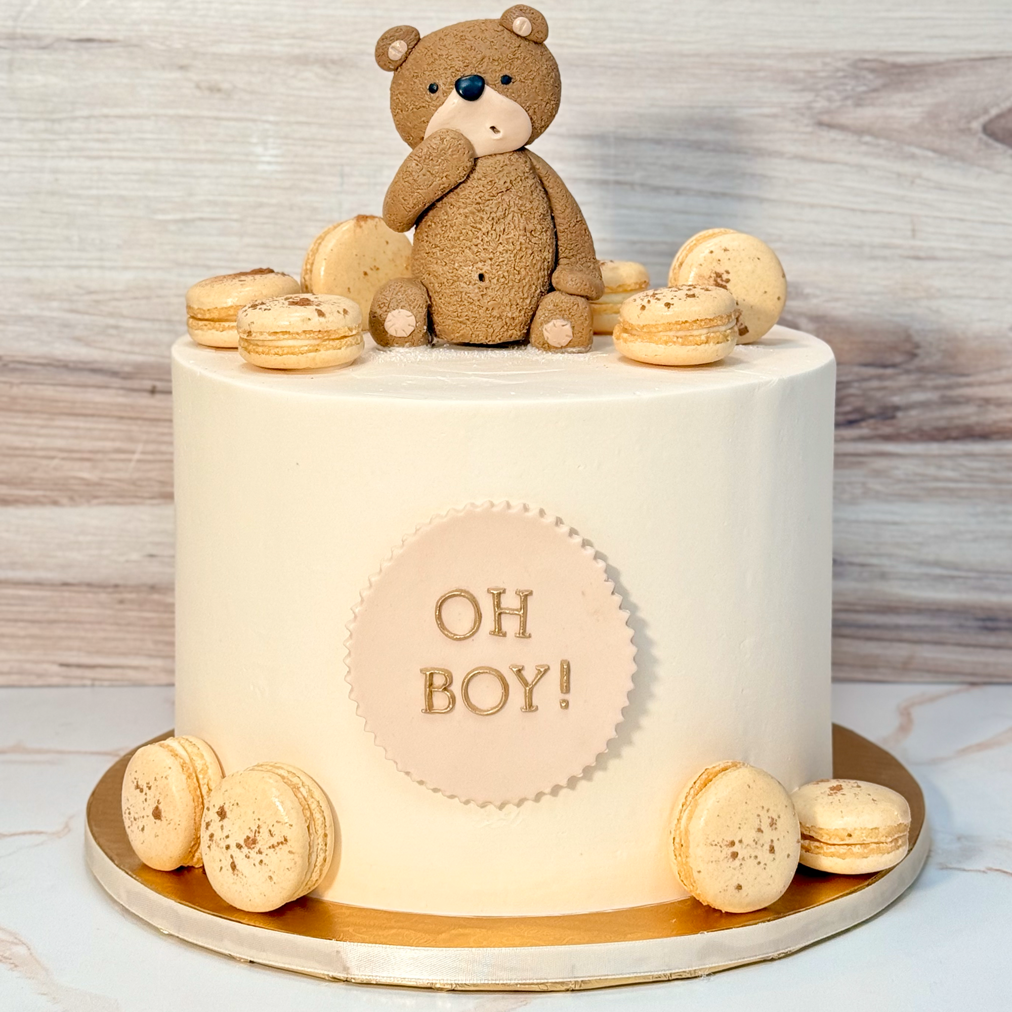 Teddy Bear Baby Shower Cake