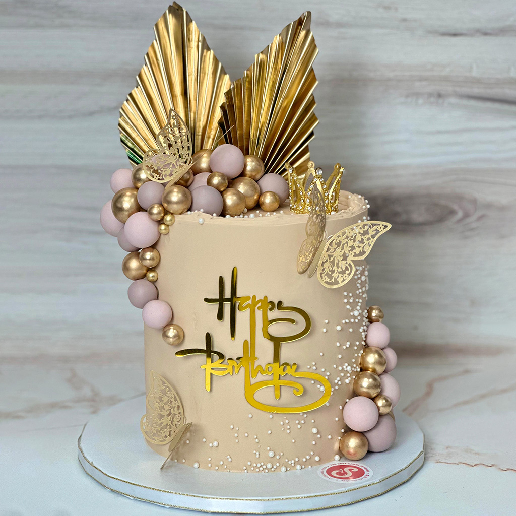 Golden Crown Cake