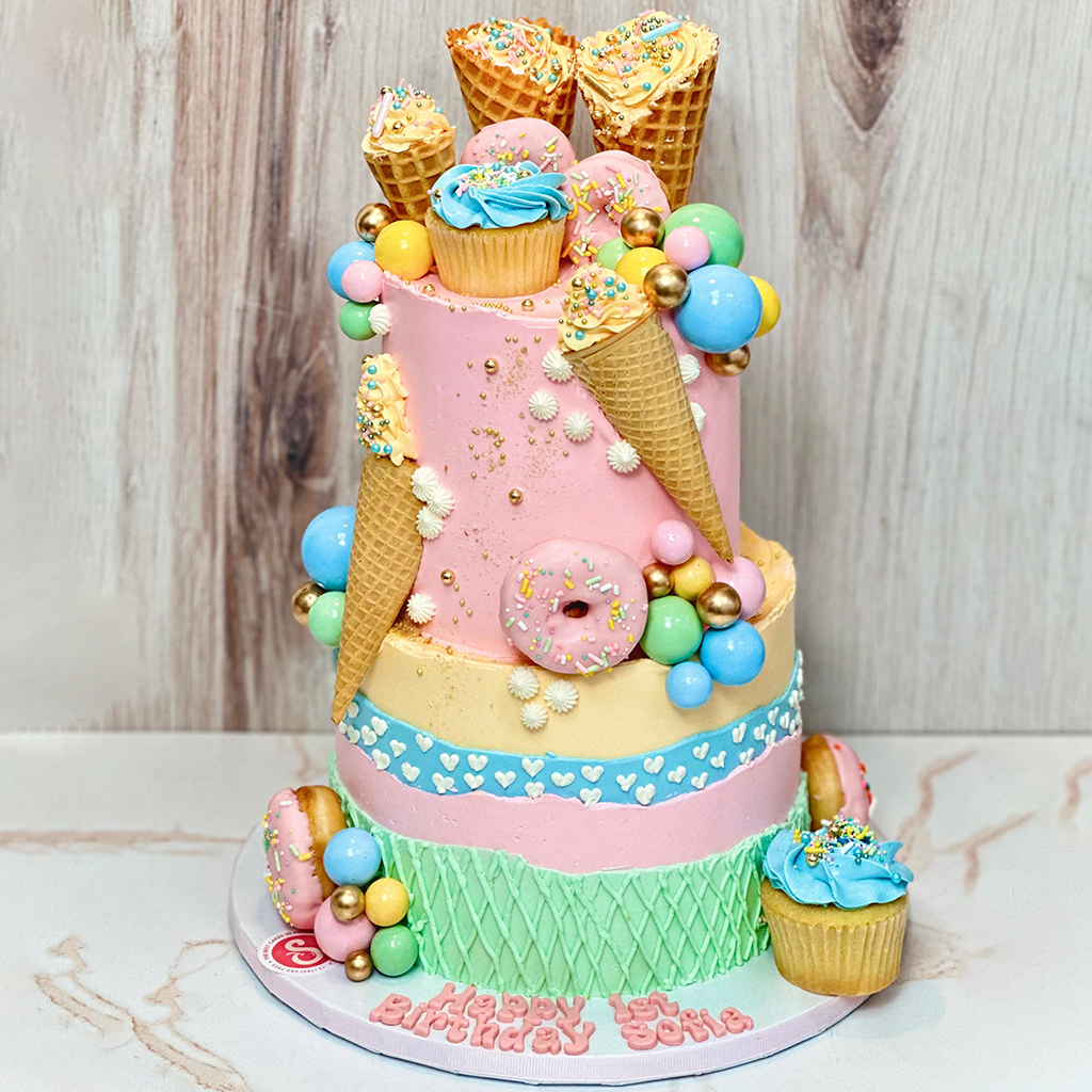 Candy Carnival Cake