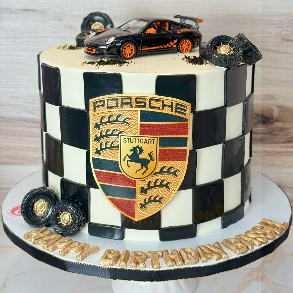 Porsche Turbo Race Cake