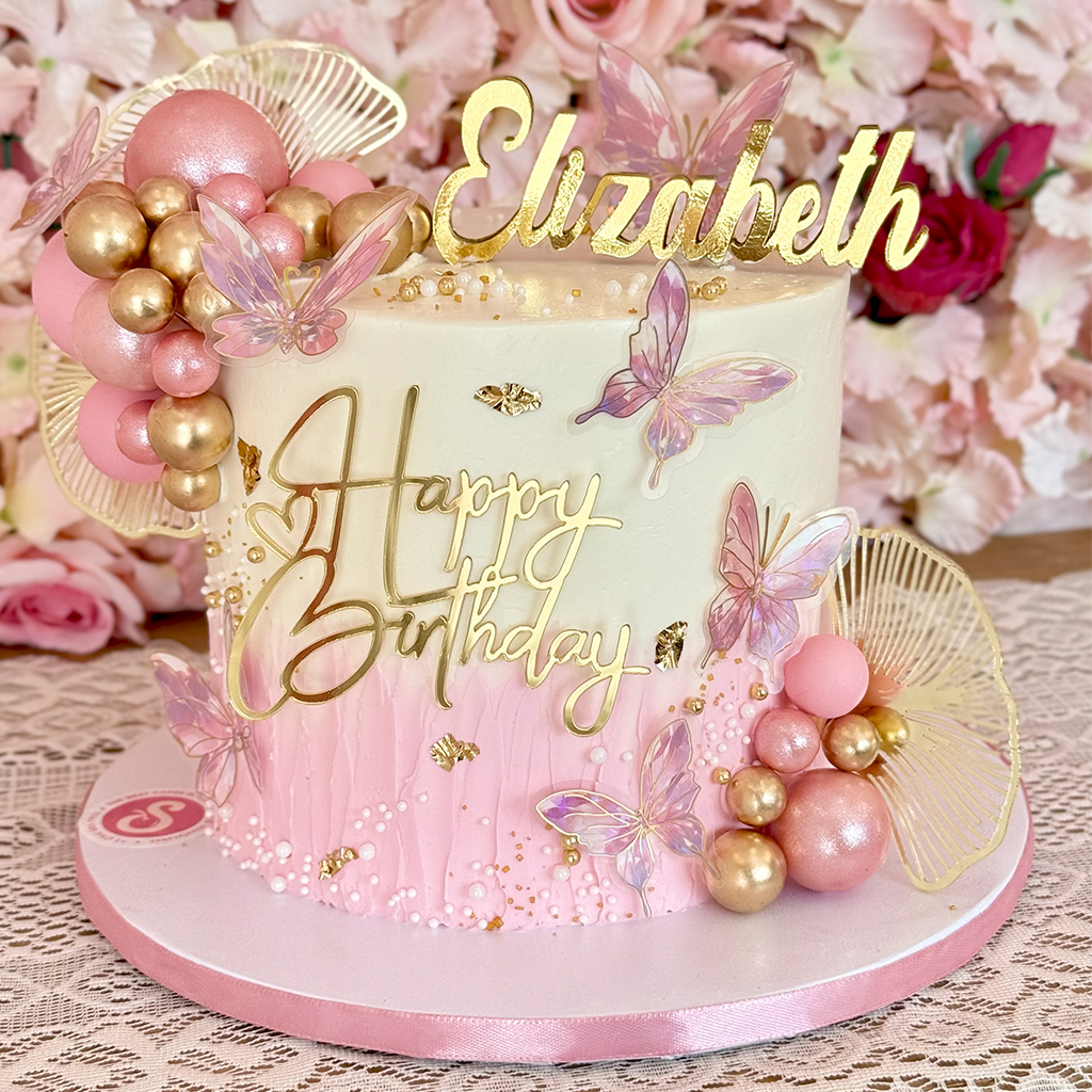 Butterfly Blush Birthday