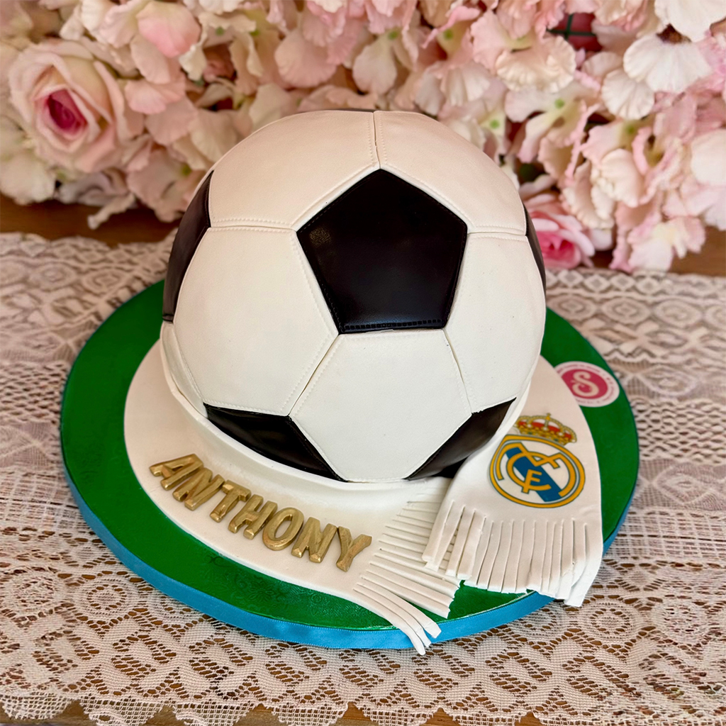 Soccer Ball Birthday Cake 2
