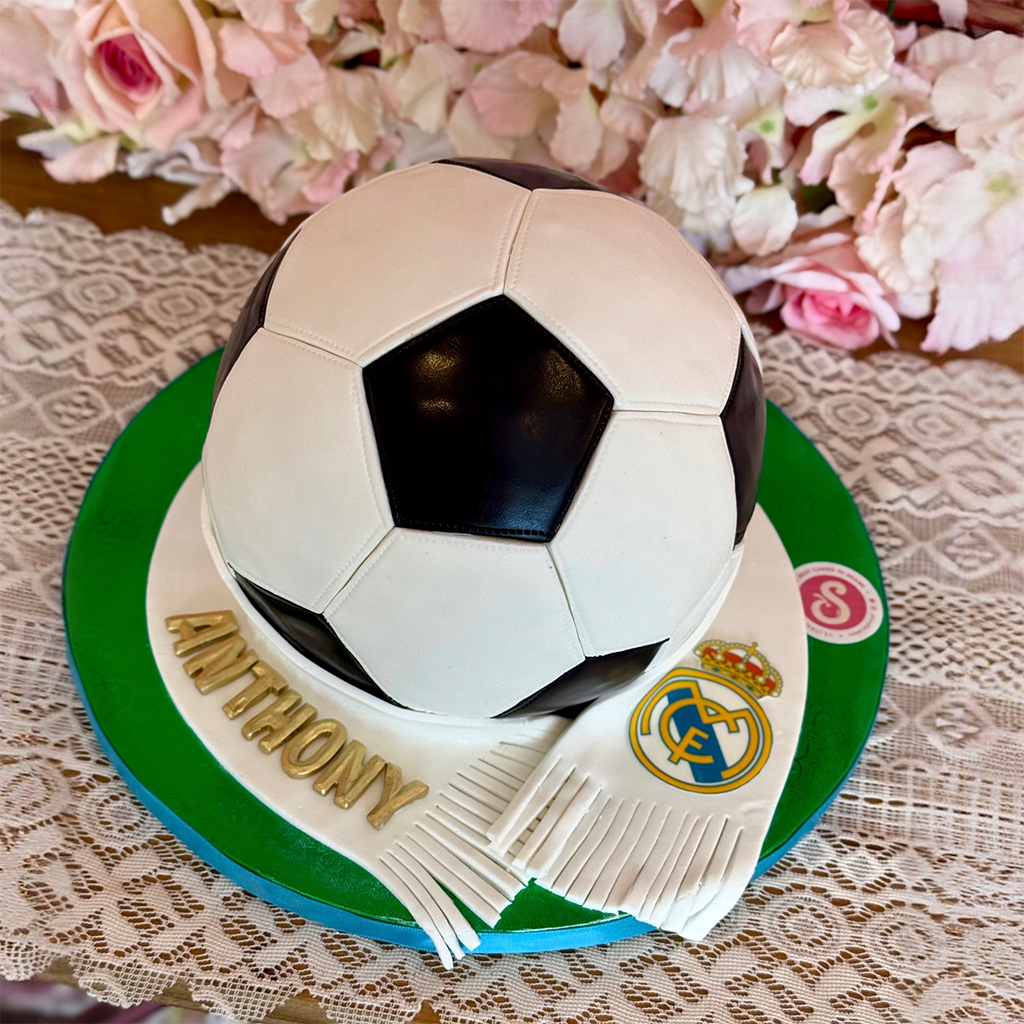Soccer Ball Birthday Cake