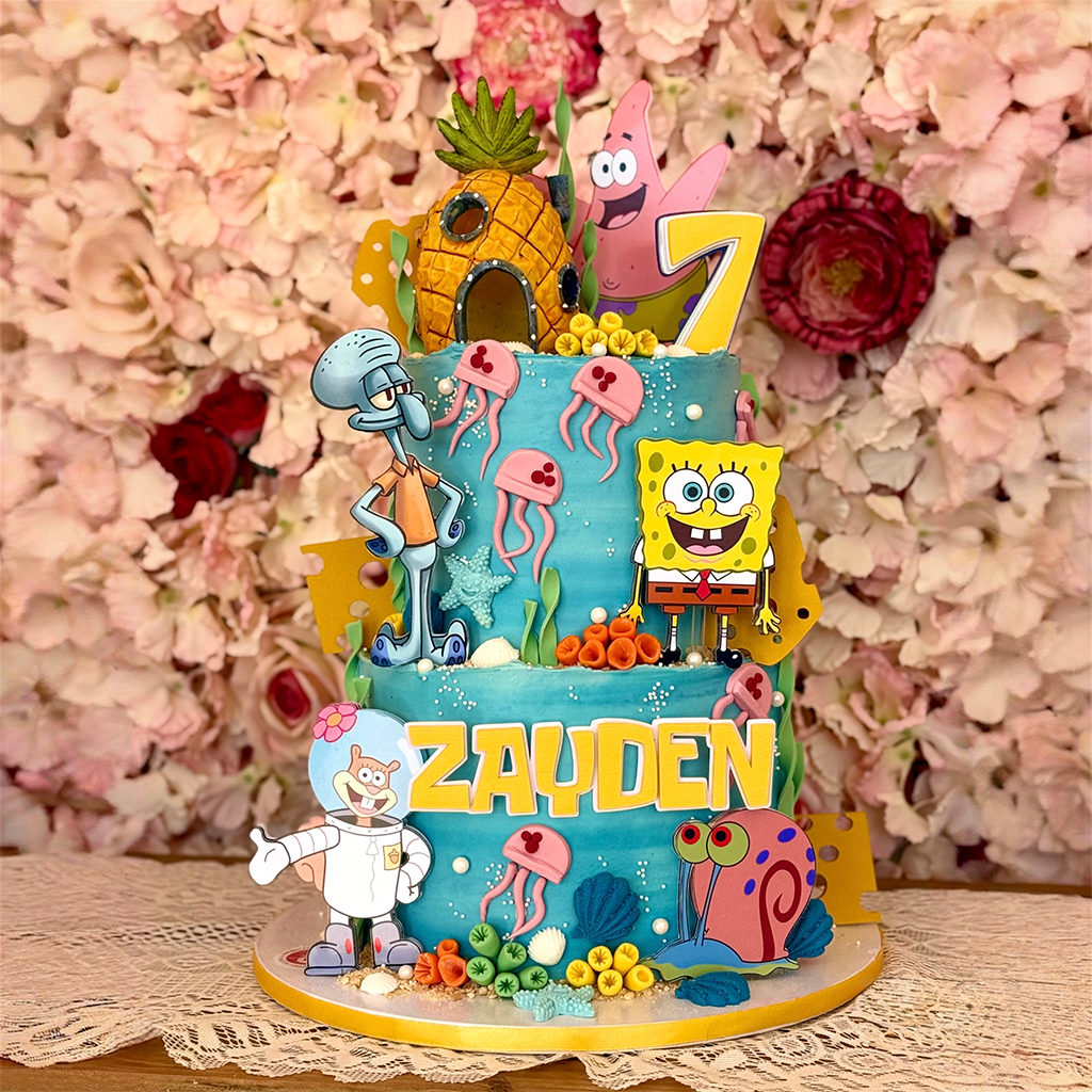 SpongeBob SquarePants Birthday Cake